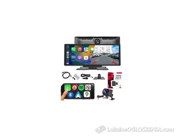 Xenso Tablet X10 Bezprzewodowy CarPlay Android Auto Czarny