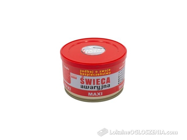 Świeca awaryjna przetrwania HASKE Pro MAXI 410g, 72h świecenia