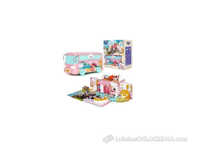 Rozkładany kamper z akcesoriami Sapphire Kids SK-71