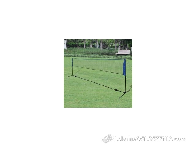 Siatka do badmintona, lotki, 500x155 cm