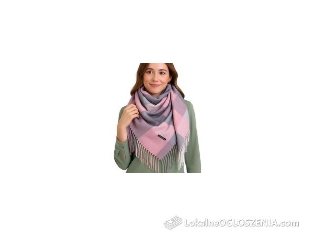 Hagne Chusta Damska W Kratkę Krata