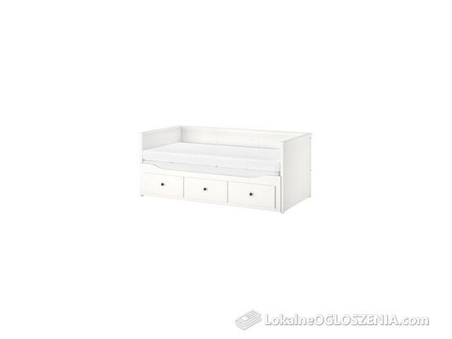 IKEA HEMNES Łóżko rozkładane z 3 szufladami 80x200 (90349326)