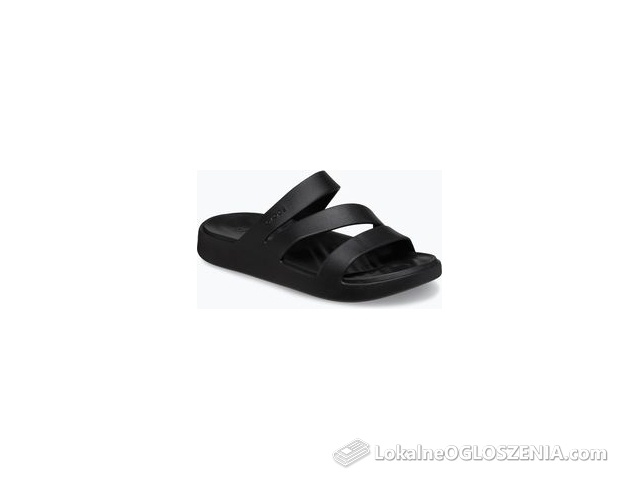 Klapki damskie Crocs Getaway Strappy black | WYSYŁKA W 24H | 30 DNI NA ZWROT