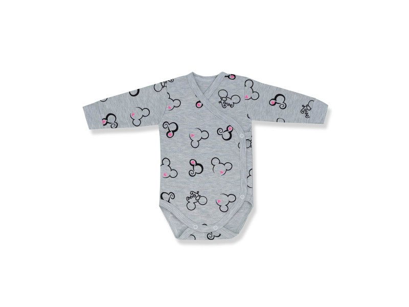 BODY KOPERTOWE Z KOLEKCJI MYSZKA NEON SZARY MELANŻ