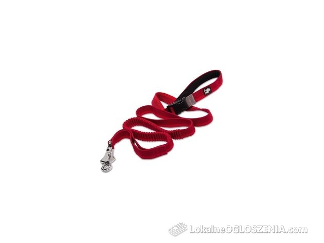 Truelove Smycz Z Amortyzatorem Dogi L Czerwony