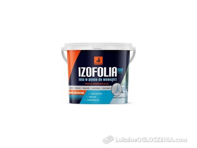 Dragon Izofolia Folia W Płynie Do Wewnątrz Hydroizolacja 1,5kg