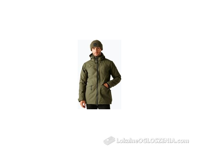 Regatta Kurtka Przeciwdeszczowa Męska Balaton Olive Night/Black