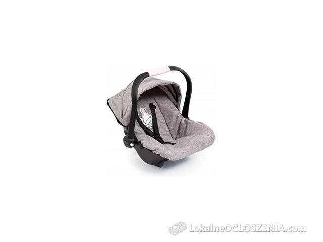 Bayer Design Fotelik Samochodowy Dla Lalek Z Daszkiem Grey 67910Aa