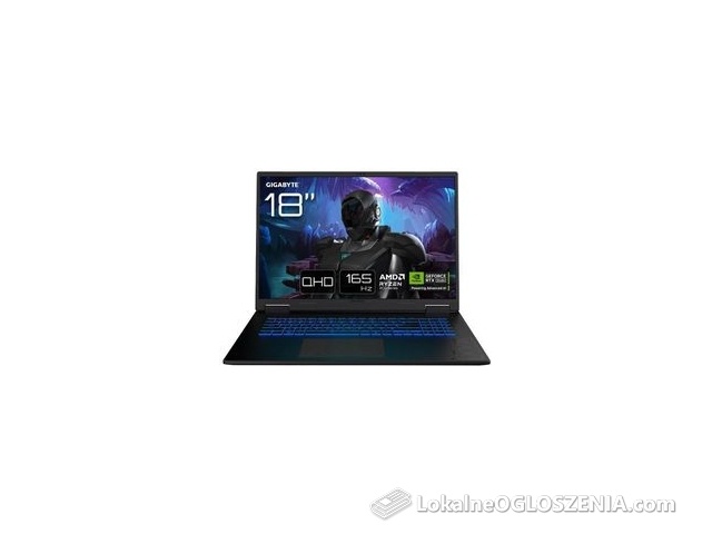 Laptop Gigabyte GAMING A18 18"/Ryzen 7/16GB/512GB/NoOS (3THK3EEC93SD)