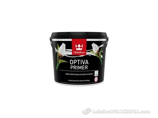 Tikkurila Optiva Primer 9l BIAŁA/BAZA AP C058910010