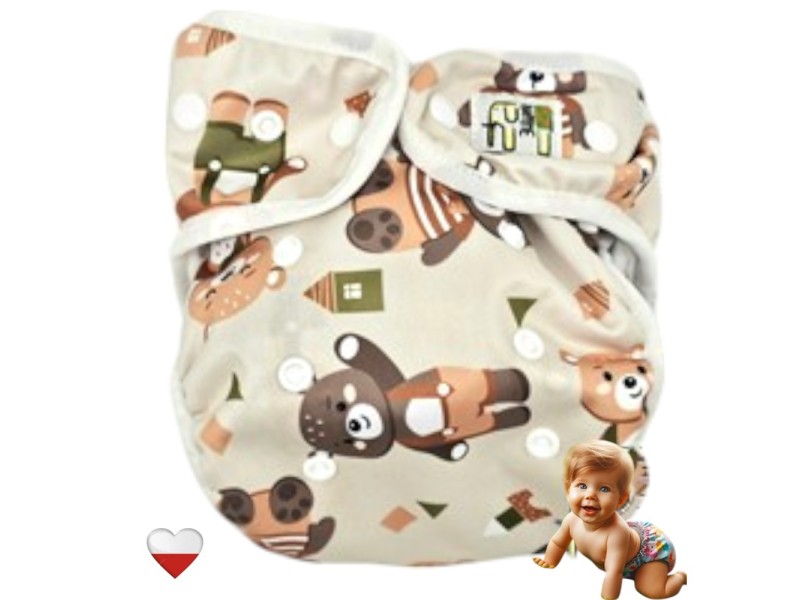 OTULACZ PUL ZE SKRZYDEŁKAMI - MISIE ZIELONE