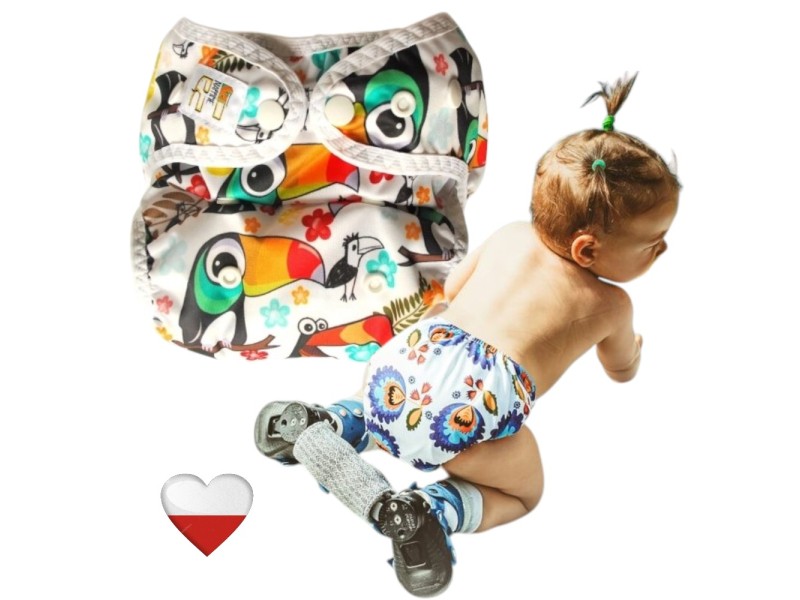 OTULACZ PUL - TUKANY białe napy