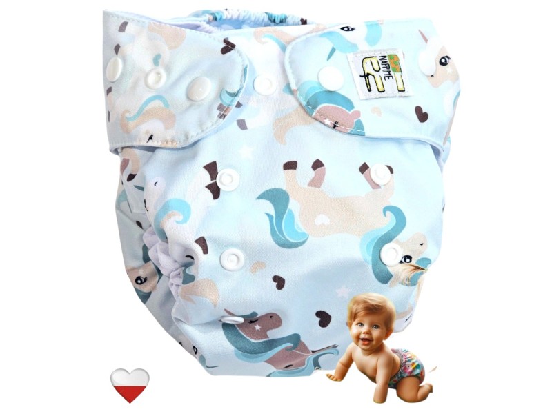 KIESZONKA BAMBUS - JEDNOROŻCE MIĘTOWE