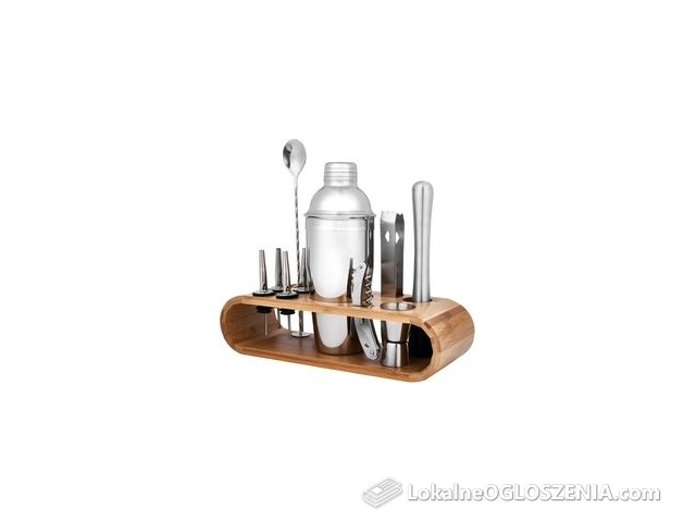 Konighoffer Zestaw Barmański Ze Stali Nierdzewnej Z Podstawką Bar Master 12 El.