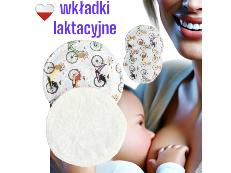 WKŁADKI LAKTACYJNE PUL bambus - ROWERY
