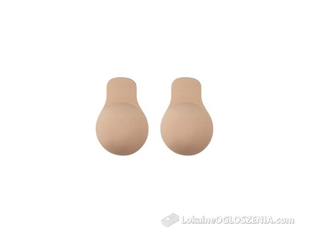 Bye Bra Nakładki Push-Up - Fabric Pull-Ups Nude M