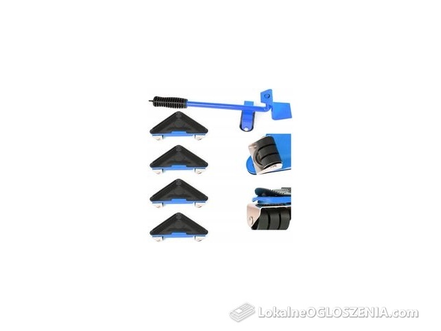 Do Transportu Przesuwania Mebli 300Kg Zestaw 5 El.