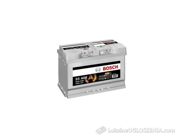 Bosch S5Agm S5A08 12V 70 Ah / 760 A Start-Stop