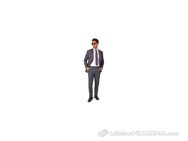 Opposuits Garnitur Męski Szary 52 12870641