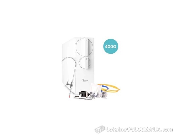 Midea 400GPD Bezzbiornikowy filtr odwróconej osmozy z pompą