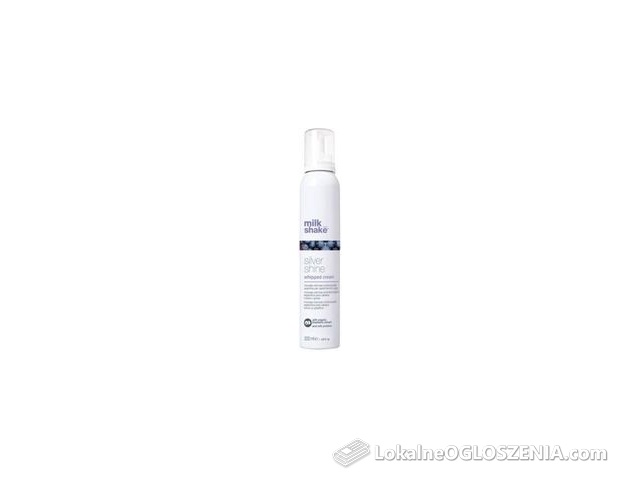 Z.One Milk Shake Silver Shine Whipped Cream Odżywcza Pianka Do Włosów Blond 200 Ml