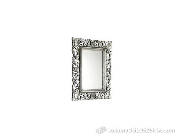 SaphoSamblung Lustro W Ramie 45X75Cm Srebro Antique 