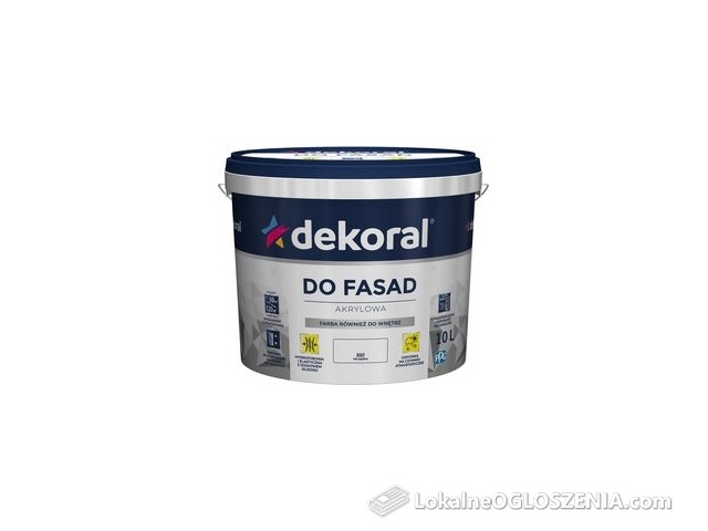 Dekoral Polinit Śnieżnobiały 10l