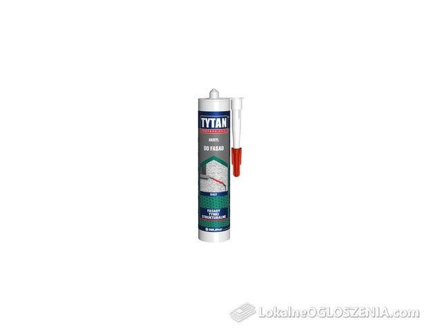 TYTAN PROFESSIONAL Akryl do fasad 280 ml biały