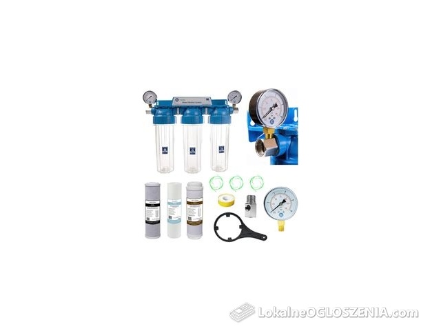 Inzeni Filtr Do Wody Odżelaziający + Manometry 