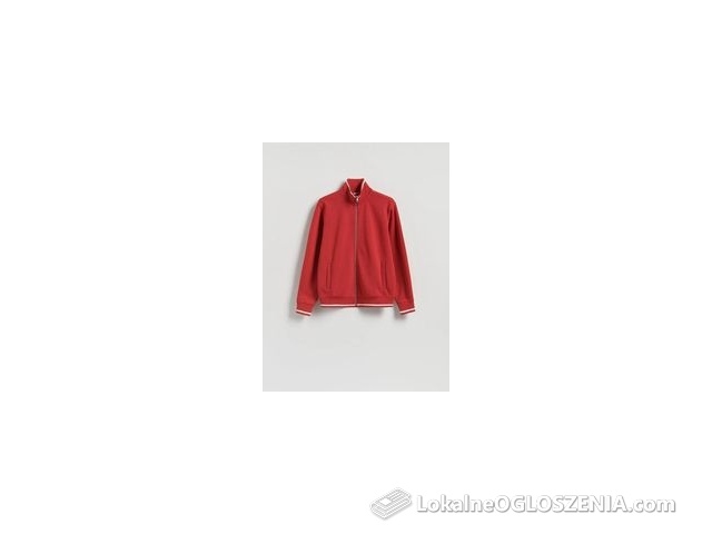 Reserved - Rozpinana bluza ze stójką - czerwony