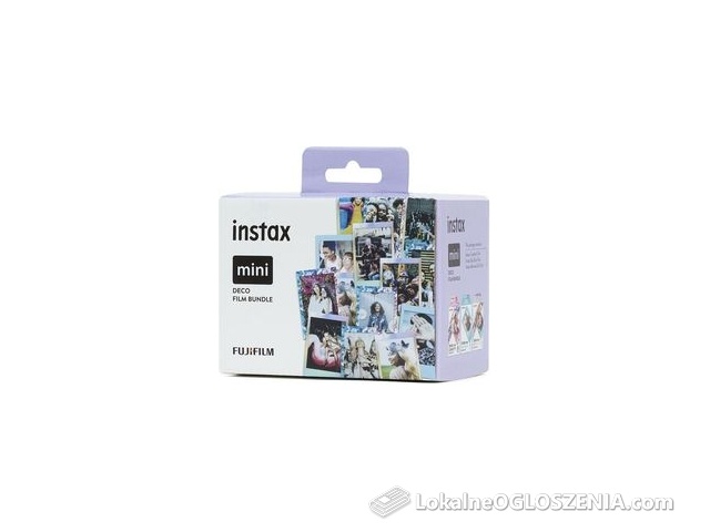 Wkłady Fujifilm Instax Mini Glossy 3x10 Bundle Deco