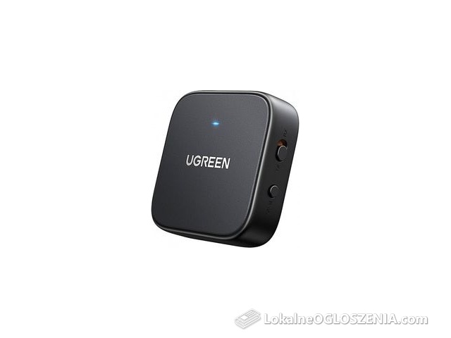 Nadajnik / odbiornik Ugreen CM667 35223 audio Bluetooth 5.2 - czarny