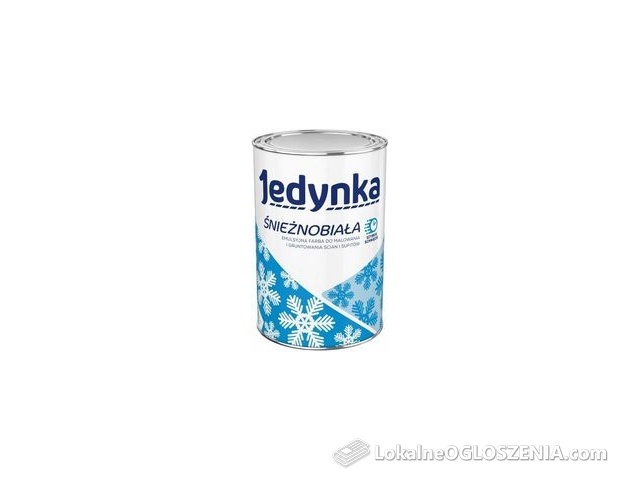 Jedynka ŚNIEŻNOBIAŁA emulsyjna 1l 7351910001