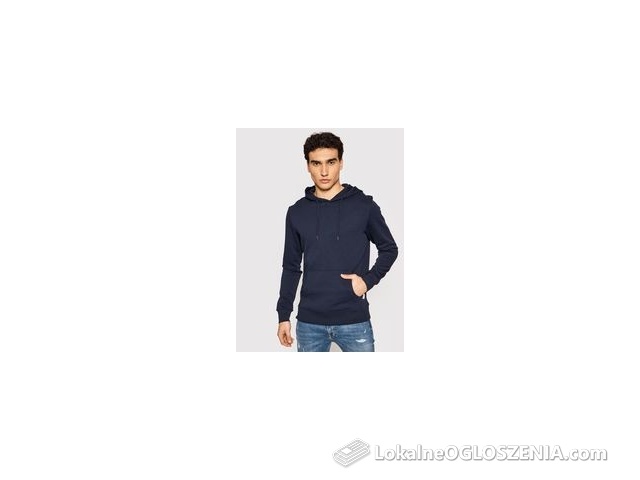 Jack&Jones Bluza Basic 12182537 Granatowy Regular Fit