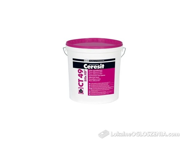 CERESIT CT 49 Silix XD Farba nanosilikonowa, Grupa B 15L