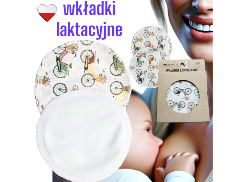 WKŁADKI LAKTACYJNE PUL coolmax - ROWERY BOX