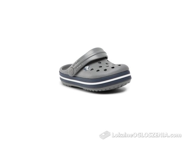 Crocs Klapki Crocband Clog K 204537 Szary