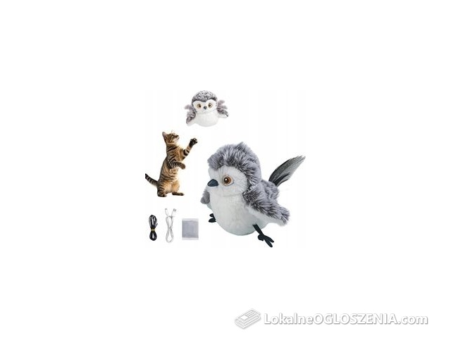 Interaktywna Zabawka Usb Latający Ptak Dla Kota