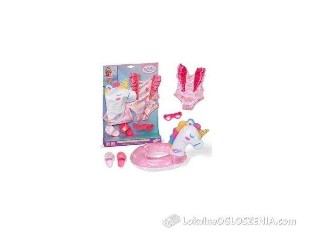 Zapf Baby Born  Swim Set Unicorn 43Cm