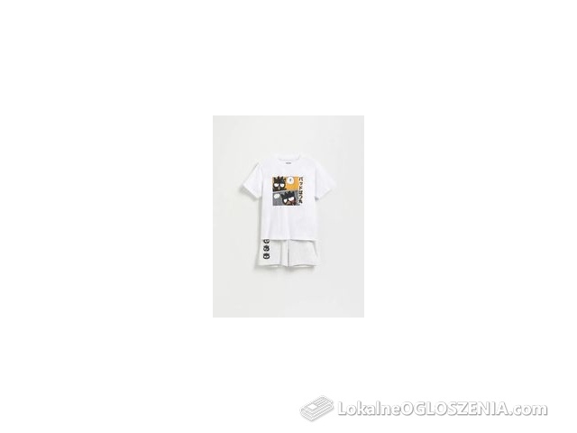 Reserved - Piżama Bad Badtz-Maru - biały