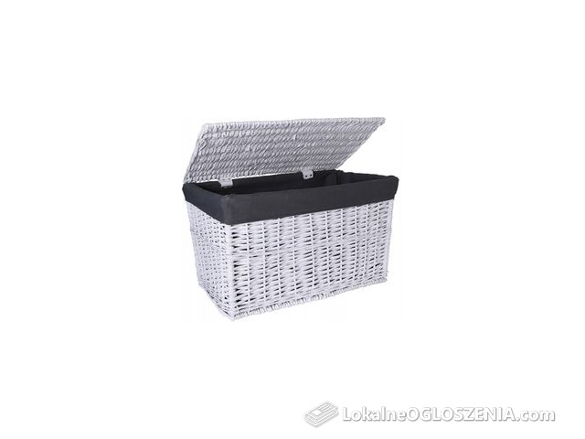 Kosz Wiklinowy Kufer Na Pranie Bieliznę 105L