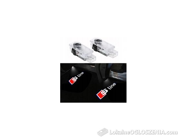 Audi S-Line Led Logo Projektor A3 A4 A5 A6 Q5 Q7