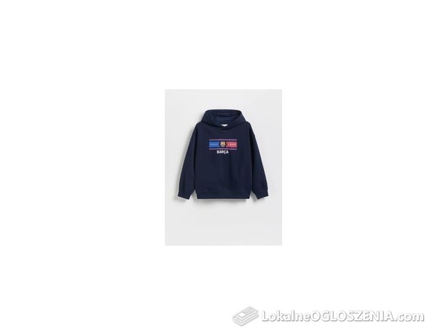 Reserved - Bluza FC BARCELONA - granatowy