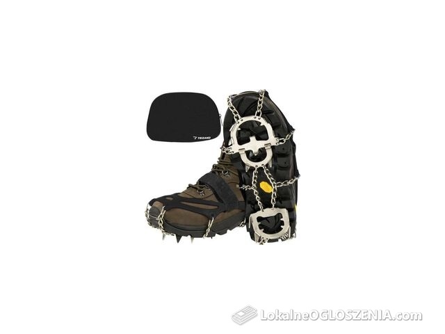Trizand Raczki Na Buty Kolce Turystyczne Raki + Etui Czarne