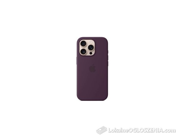 Etui APPLE Silicone Case MagSafe do iPhone 16 Pro Max Dojrzała śliwka