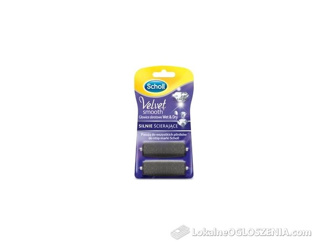 Scholl Velvet Smooth Wet&Dry Regular Wymienne głowice 2 sztuki