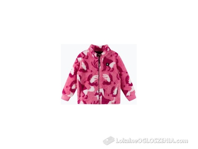 Bluza polarowa dziecięca Reima Turkkinen soft coral Zima 2025