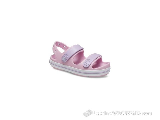 Sandały dziecięce Crocs Crocband Cruiser Sandal T Rozmiar butów (UE): 24-25 / Kolor: różowy