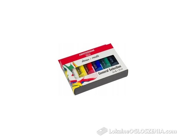 talens Amsterdam Standard Farby akrylowe 6x20ml