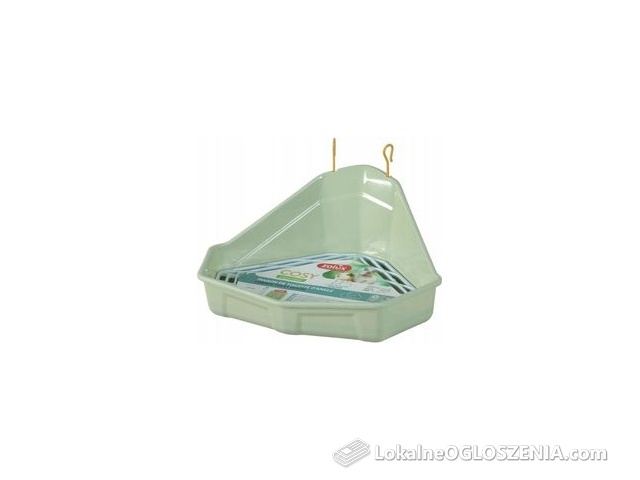 Zolux Toaleta Narożna Dla Królika I Kawii Cosy Zielona